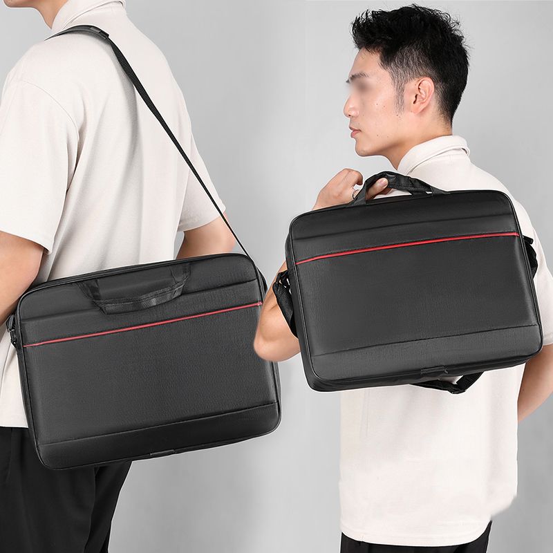 Laptop Bags New 15.6 inches Notebook Laptop Bag Waterproof And Wear-Resistant Flat Crossbody Shoulder Bag Laptop Bag Computer Bag
