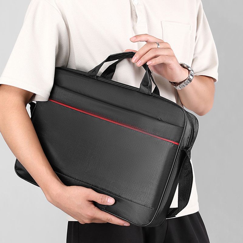 Laptop Bags New 15.6 inches Notebook Laptop Bag Waterproof And Wear-Resistant Flat Crossbody Shoulder Bag Laptop Bag Computer Bag