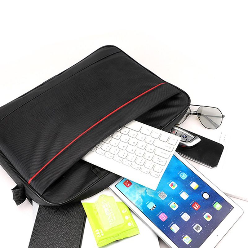 Laptop Bags New 15.6 inches Notebook Laptop Bag Waterproof And Wear-Resistant Flat Crossbody Shoulder Bag Laptop Bag Computer Bag