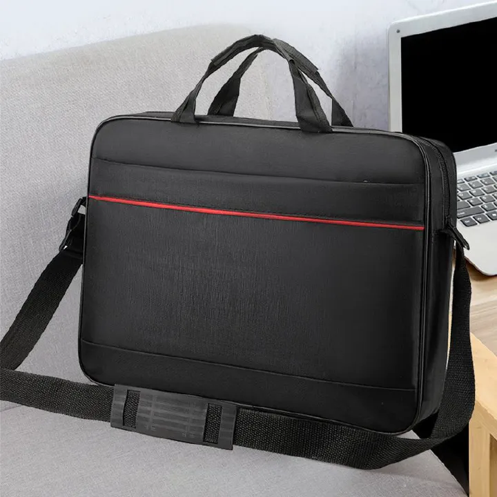 Laptop Bags New 15.6 inches Notebook Laptop Bag Waterproof And Wear-Resistant Flat Crossbody Shoulder Bag Laptop Bag Computer Bag