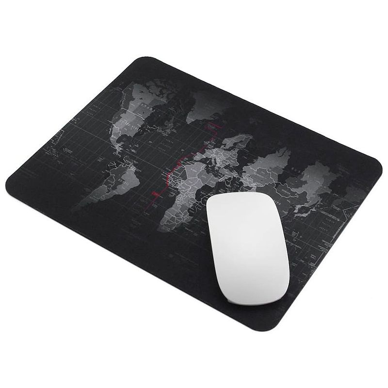 Computers Accessories Mouse Pads Cute Cartoon Precision Overlock Map Pattern Small Mouse Pad