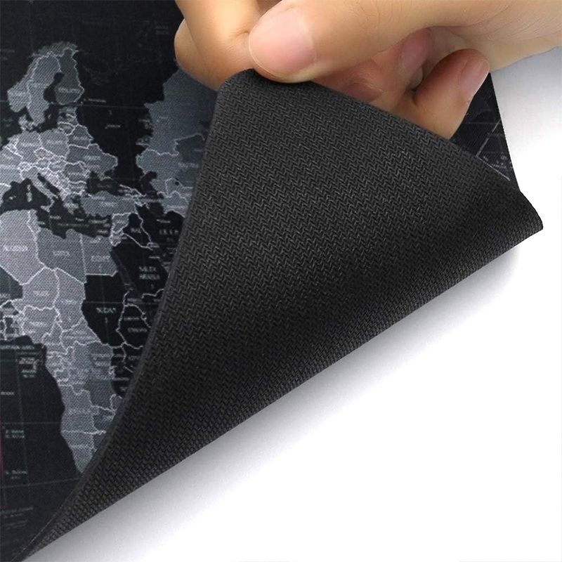 Computers Accessories Mouse Pads Cute Cartoon Precision Overlock Map Pattern Small Mouse Pad