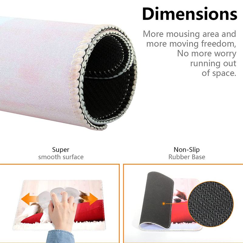 Computers Accessories Mouse Pads Cute Cartoon Precision Lock Small Mouse Pad