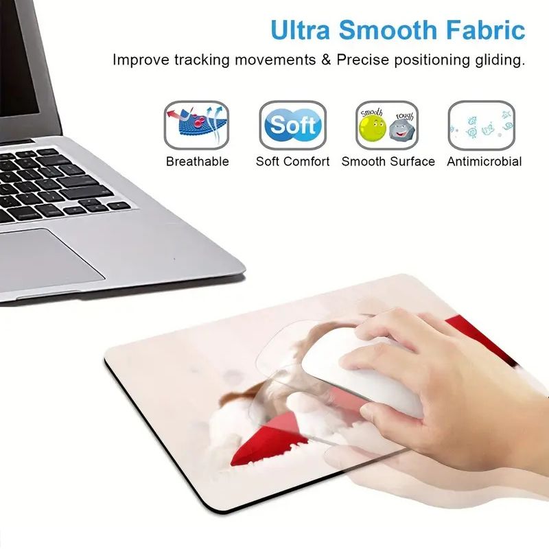 Computers Accessories Mouse Pads Cute Cartoon Precision Lock Small Mouse Pad