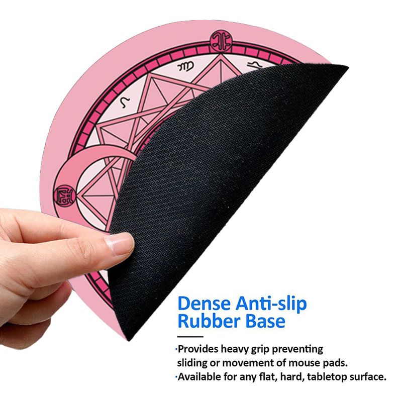 Computers Accessories Mouse Pads Round Cute Cartoon Mouse Pad Game Pad Desk Pad Mouse Pad