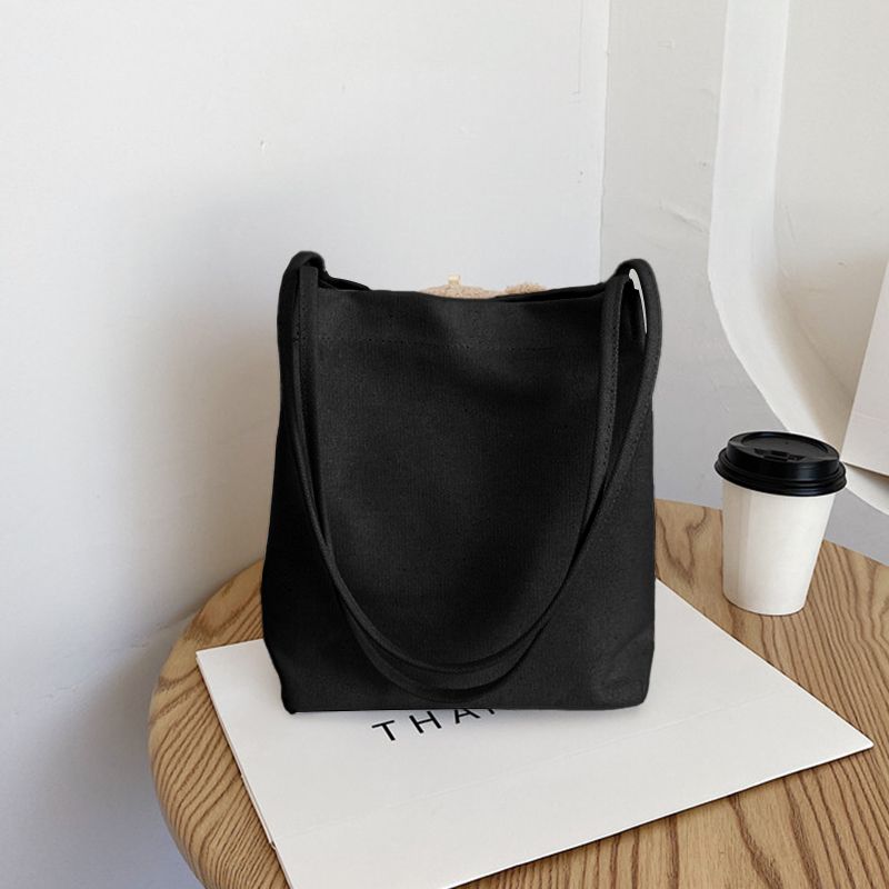 Women's Bags Shoulder Bags Bear Bag New Trendy Fashion Canvas Bag Shoulder Tote Bag Student Handbag Shoulder Bag