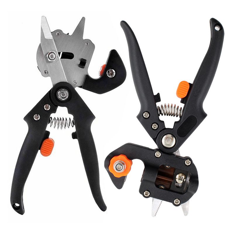 Multifunctional Gardening Tool Scissor Professional Grafting Tool Kit With Grafting Tape And Scalpel Green Pruning Shears Seedling Grafting Machine Grafting Tools Fruit Tree Grafting Machine Gardening