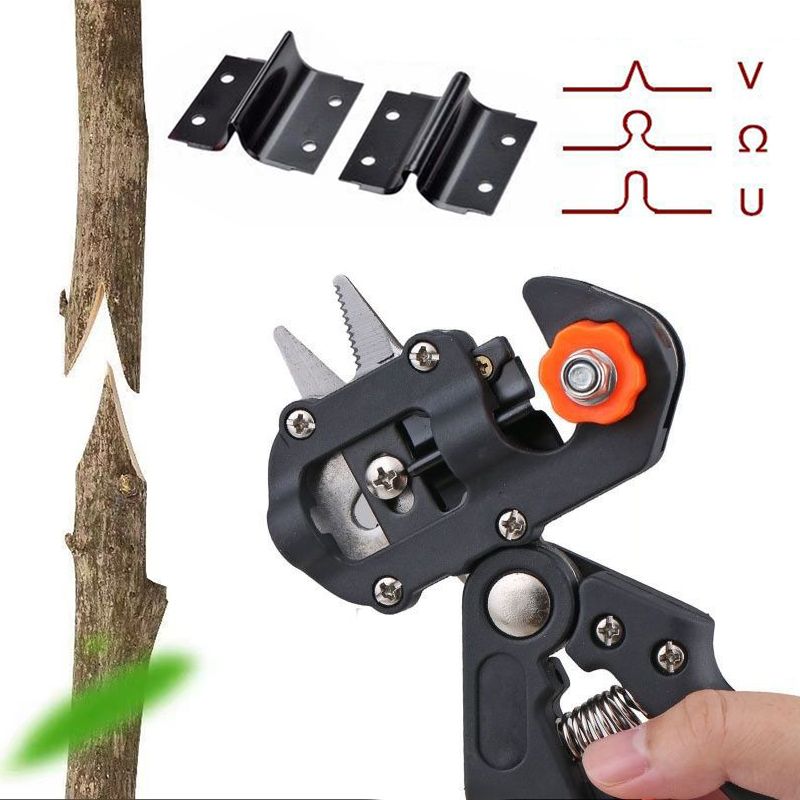 Multifunctional Gardening Tool Scissor Professional Grafting Tool Kit With Grafting Tape And Scalpel Green Pruning Shears Seedling Grafting Machine Grafting Tools Fruit Tree Grafting Machine Gardening