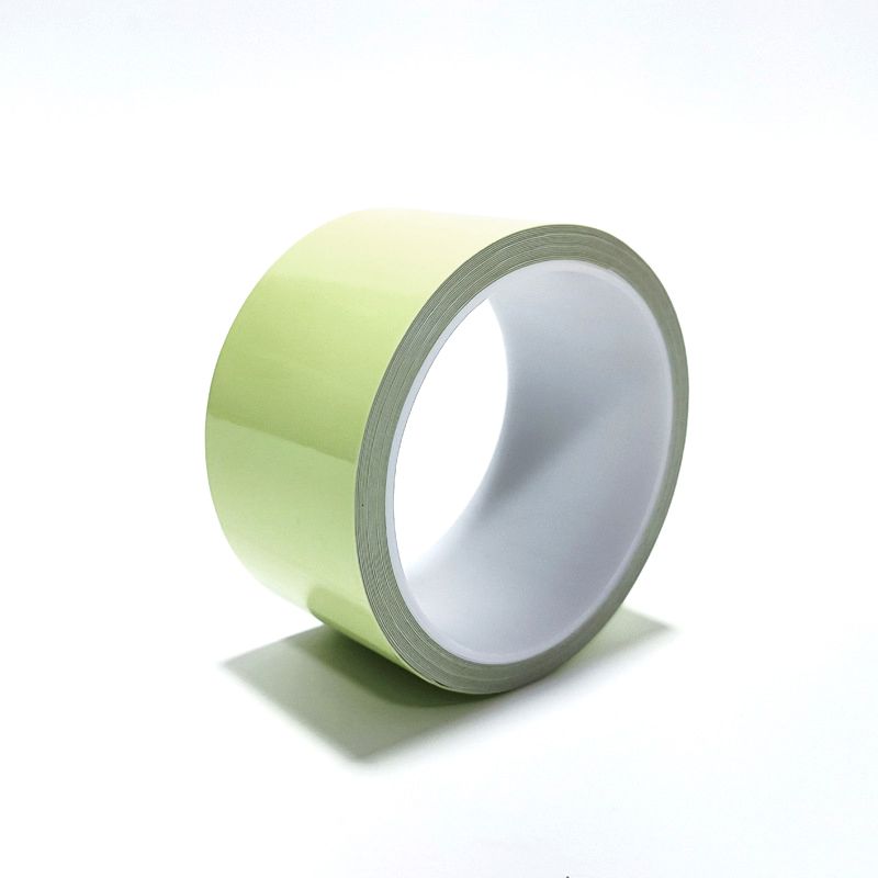 Self-Luminous Fluorescent Tape Glow in Dark Green - High-Viscosity Waterproof Reflective Strips for Stair Steps, Car Edges, Night Safety Warning Warehouse Factory