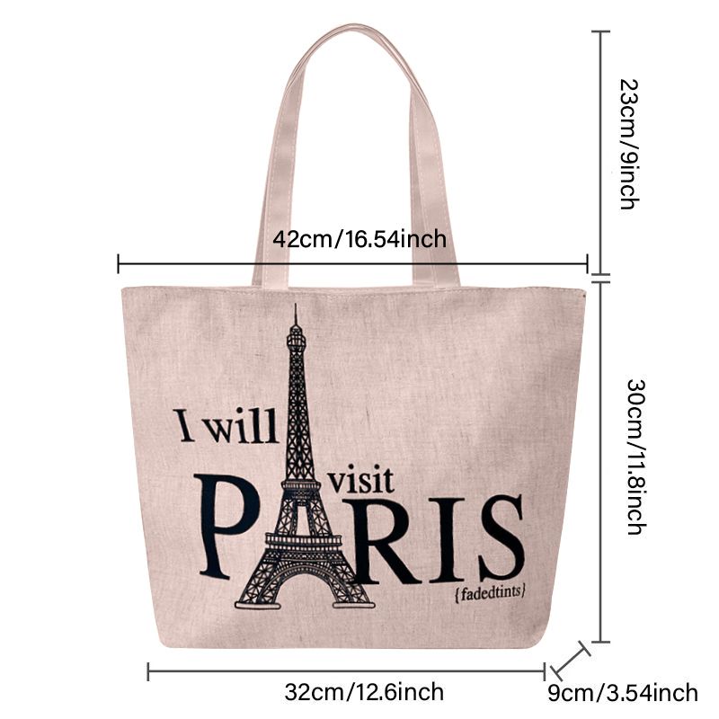 Women's Bags Shoulder Bags Portable Canvas Bag Student Tutorial Bag Fashion Trend Literary Canvas Bag Tote Bag Shopping Bag Shoulder Bag
