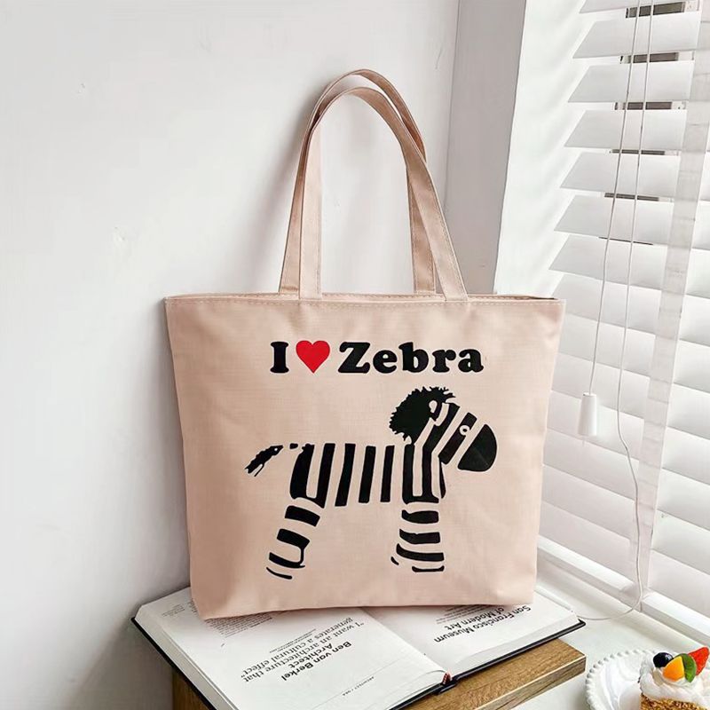 Women's Bags Shoulder Bags Portable Canvas Bag Student Tutorial Bag Fashion Trend Literary Canvas Bag Tote Bag Shopping Bag Shoulder Bag