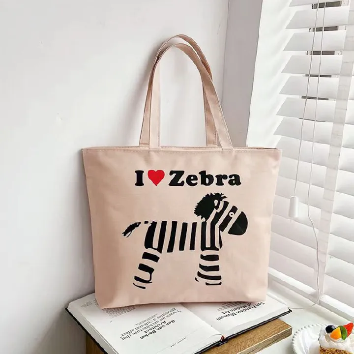 Women's Bags Shoulder Bags Portable Canvas Bag Student Tutorial Bag Fashion Trend Literary Canvas Bag Tote Bag Shopping Bag Shoulder Bag