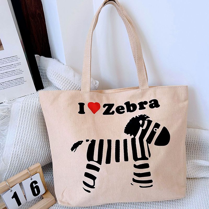 Women's Bags Shoulder Bags Portable Canvas Bag Student Tutorial Bag Fashion Trend Literary Canvas Bag Tote Bag Shopping Bag Shoulder Bag