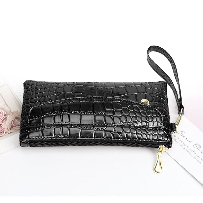 Women's Bags Fashion New Wallet Clutch Mobile Phone Coin Purse Casual Shiny Small Bag Hand Wallet