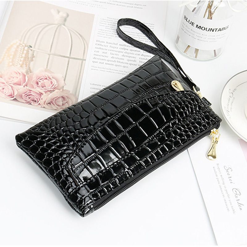 Women's Bags Fashion New Wallet Clutch Mobile Phone Coin Purse Casual Shiny Small Bag Hand Wallet