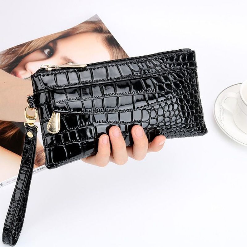 Women's Bags Fashion New Wallet Clutch Mobile Phone Coin Purse Casual Shiny Small Bag Hand Wallet