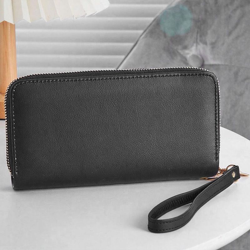 Women's Bags Wallets Holders Wallet Long Clutch Korean Style Mobile Phone Bag Double Zipper Wallet Large Capacity Wallet