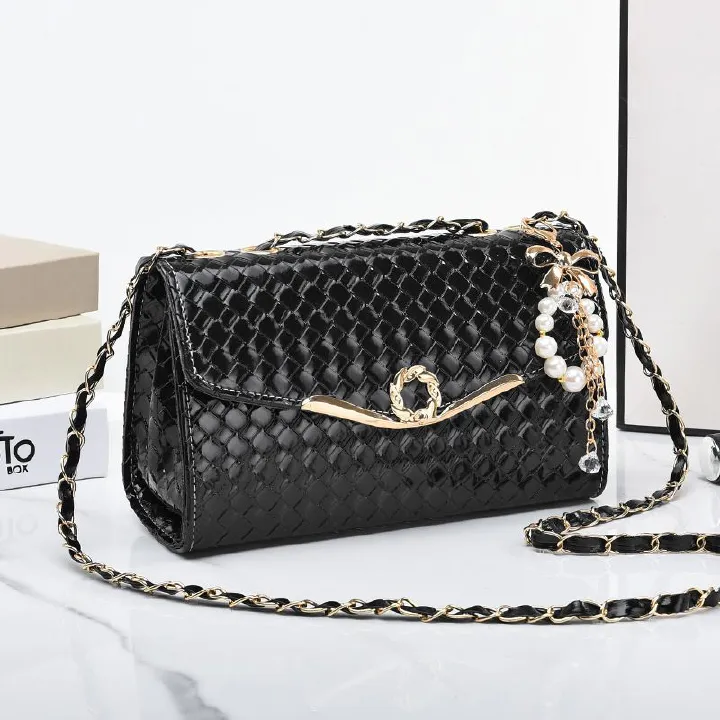 Women's Bags Crossbody Bags New Single Shoulder Crossbody Bag Cross-Border Women'S Bag Wholesale Small Square Bag Chain Bag Crossbody Bag