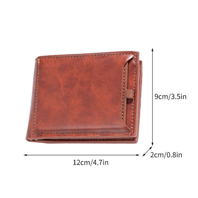 Men's Bags Wallets Holders New Wallet Short Style Simple Casual Fashion Multifunctional Card Holder Wallet