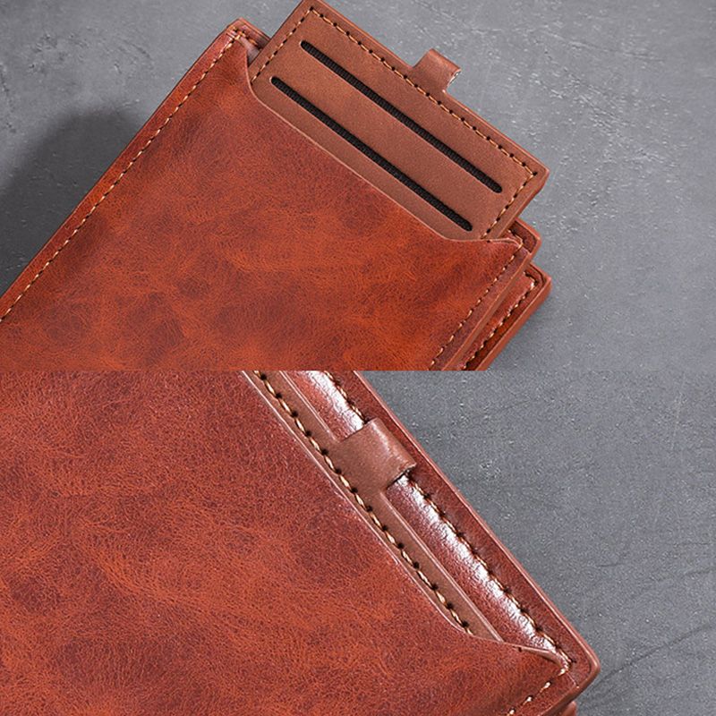 Men's Bags Wallets Holders New Wallet Short Style Simple Casual Fashion Multifunctional Card Holder Wallet