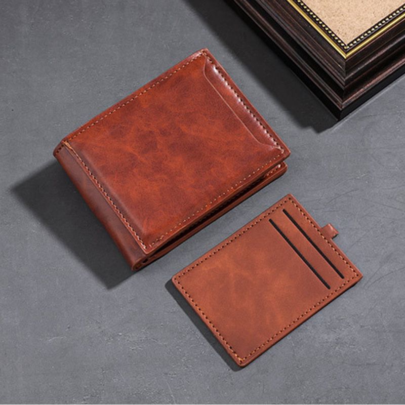 Men's Bags Wallets Holders New Wallet Short Style Simple Casual Fashion Multifunctional Card Holder Wallet