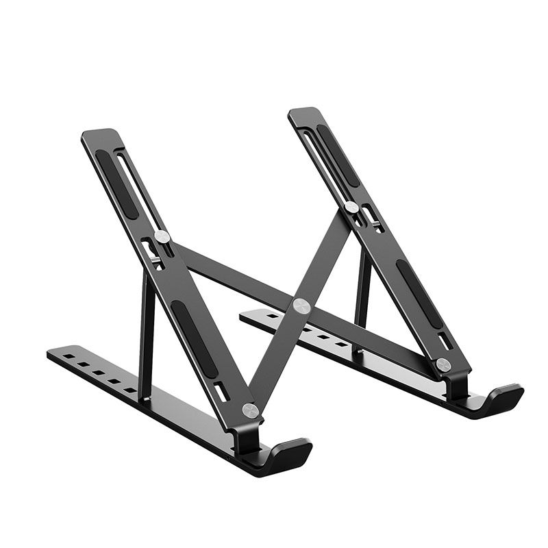 SXCHEN New Laptop Accessories  Mounts Arrival Foldable Aluminium Alloy/ABS Plastic Laptop Stand Portable Notebook Support Base Holder Adjustable Riser Cooling Bracket for Laptop & Tablet