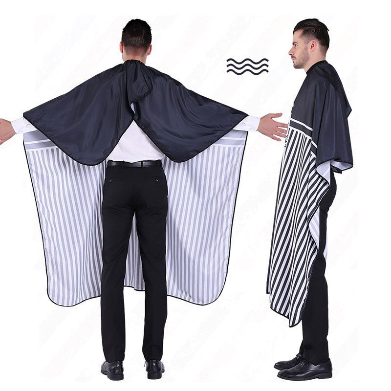 Barber Shaving Gown/Hairdressing Scarf Non-Stick Hair Anti-Static Barber Shop Haircutting Scarf Hair Salon Special Professional High-End Hairdressing Scarf Trendy