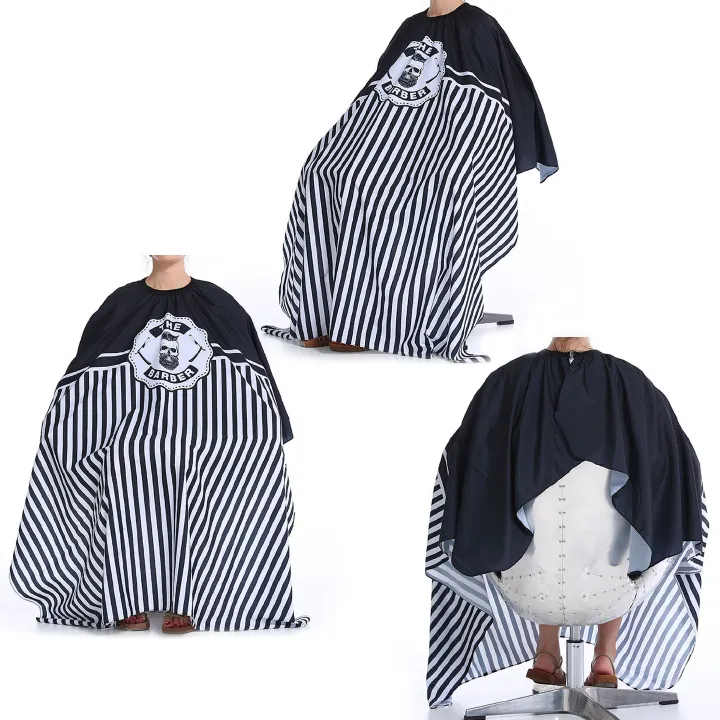 Barber Shaving Gown/Hairdressing Scarf Non-Stick Hair Anti-Static Barber Shop Haircutting Scarf Hair Salon Special Professional High-End Hairdressing Scarf Trendy