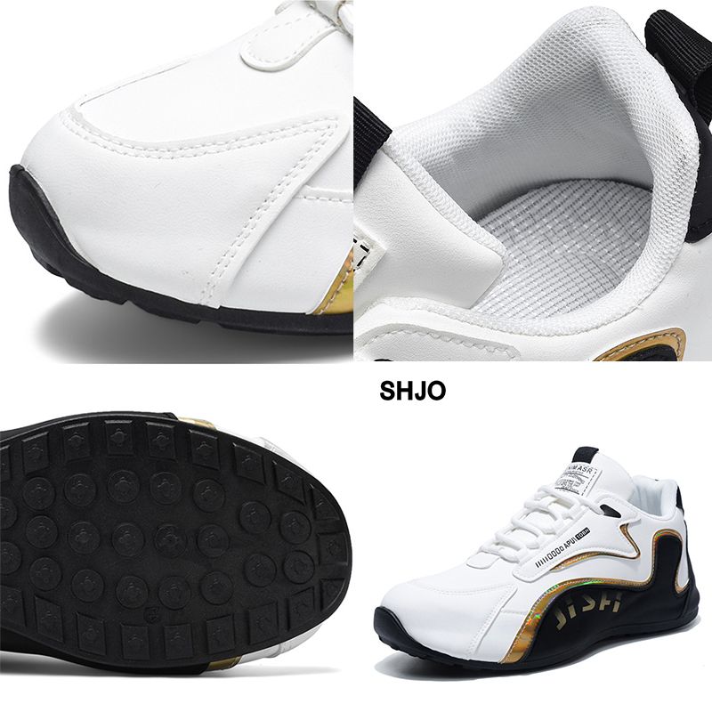 SHJO Men's Shoes Athletic Walking Shoe Leather Surface Is Waterproof And Non-Slip High-End Travel Shoes Trendy And Versatile Men'S Sports And Leisure Shoes Trendy Shoes Sports Shoes Walking Shoes