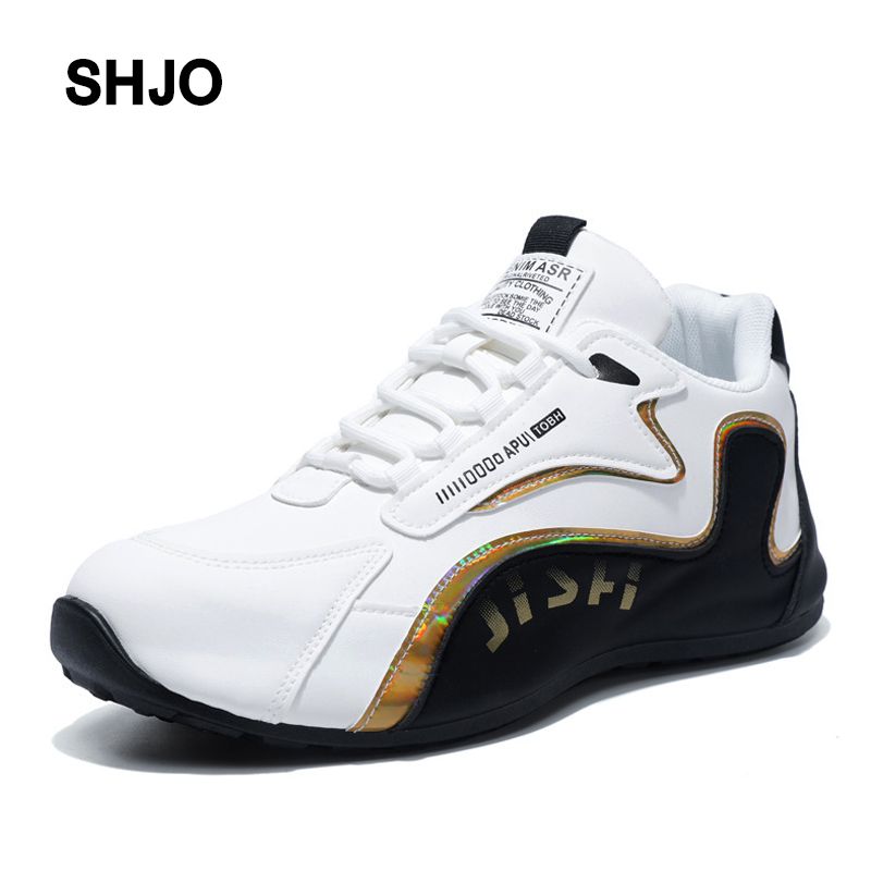 SHJO Men's Shoes Athletic Walking Shoe Leather Surface Is Waterproof And Non-Slip High-End Travel Shoes Trendy And Versatile Men'S Sports And Leisure Shoes Trendy Shoes Sports Shoes Walking Shoes