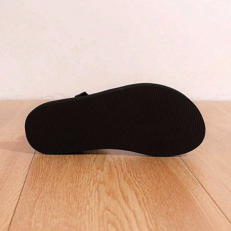 SHJO Women's Sport Sandal Shoes – Black Nylon Webbing Strap, Adjustable Hook & Loop Closure, Lightweight EVA Sole, Perfect For Beach, Hiking & Outdoor Activities, All Sizes Available