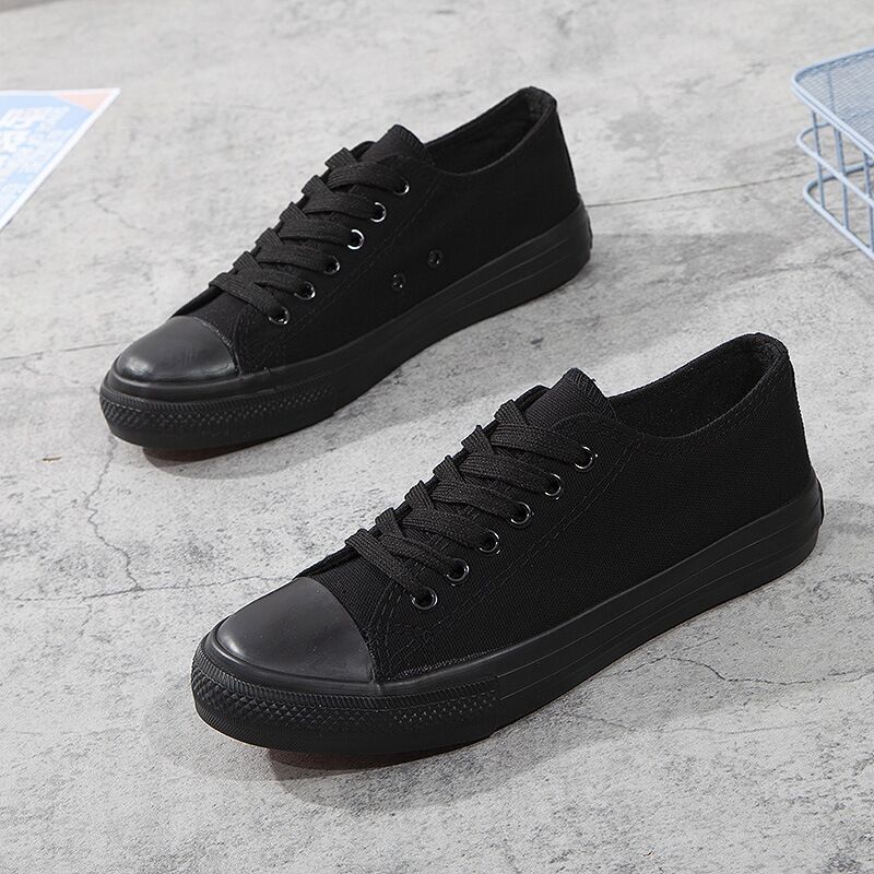 Men's Shoes Flats Canvas Shoes Large Size Shoes Low Top Couple Canvas Shoes Casual Shoes Sports Sneakers Liberation Shoes Canvas Shoes