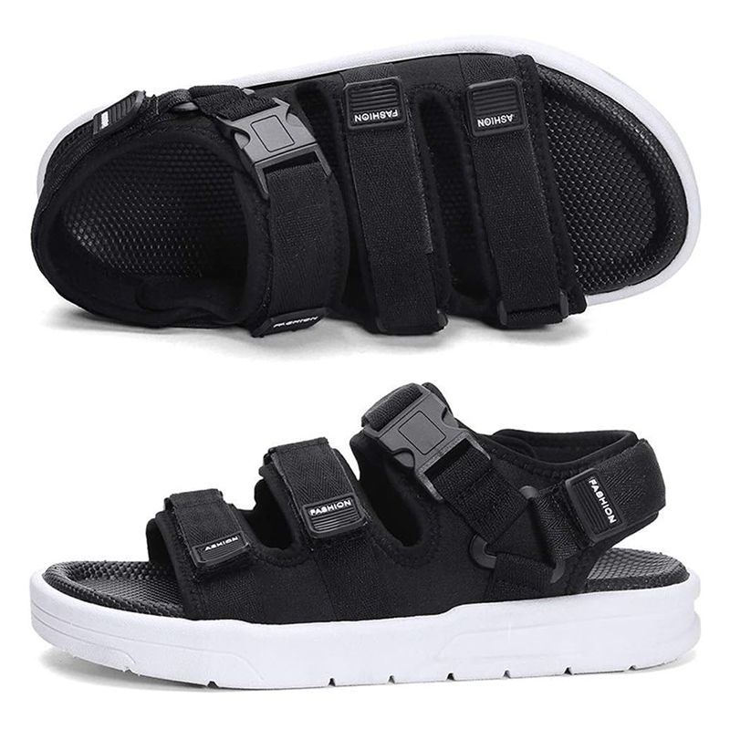 SHJO Men's Shoes Sandals New Casual Sandals Trendy Sports Beach Shoes Rubber Sandals