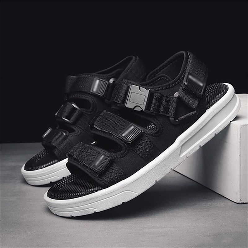 SHJO Men's Shoes Sandals New Casual Sandals Trendy Sports Beach Shoes Rubber Sandals