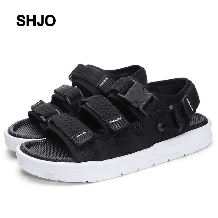 SHJO Men's Shoes Sandals New Casual Sandals Trendy Sports Beach Shoes Rubber Sandals