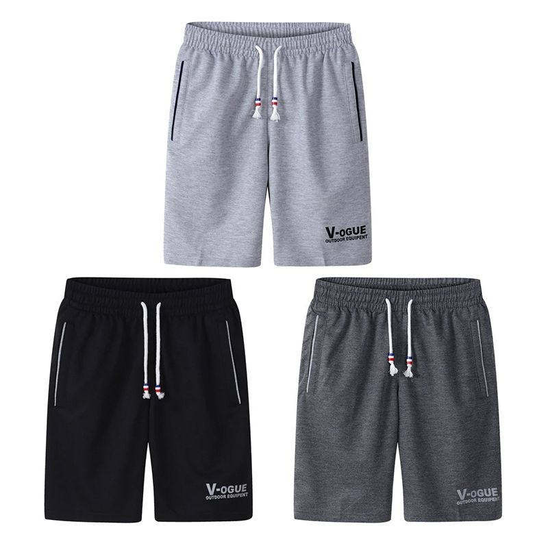 SHJO Men's Clothing Activewear Active Shorts Men's Fashion New Summer Thin Youth Sports Shorts Casual Loose Large Size Five-Fifth Pants