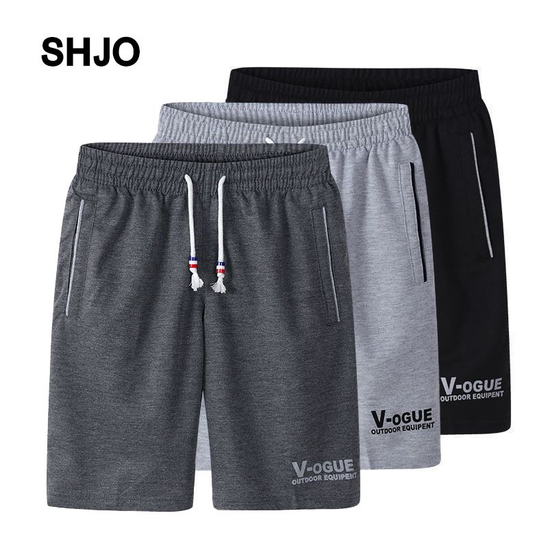 SHJO Men's Clothing Activewear Active Shorts Men's Fashion New Summer Thin Youth Sports Shorts Casual Loose Large Size Five-Fifth Pants