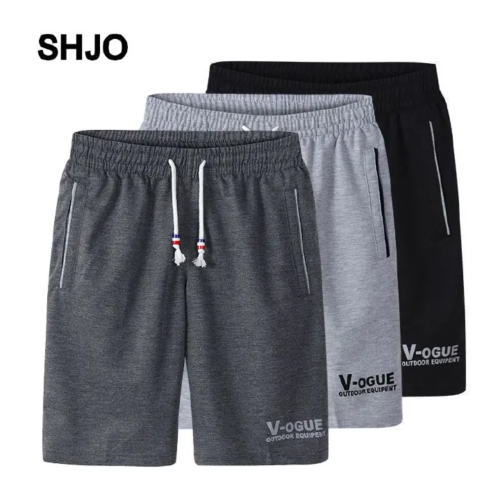 SHJO Men's Clothing Activewear Active Shorts Men's Fashion New Summer Thin Youth Sports Shorts Casual Loose Large Size Five-Fifth Pants