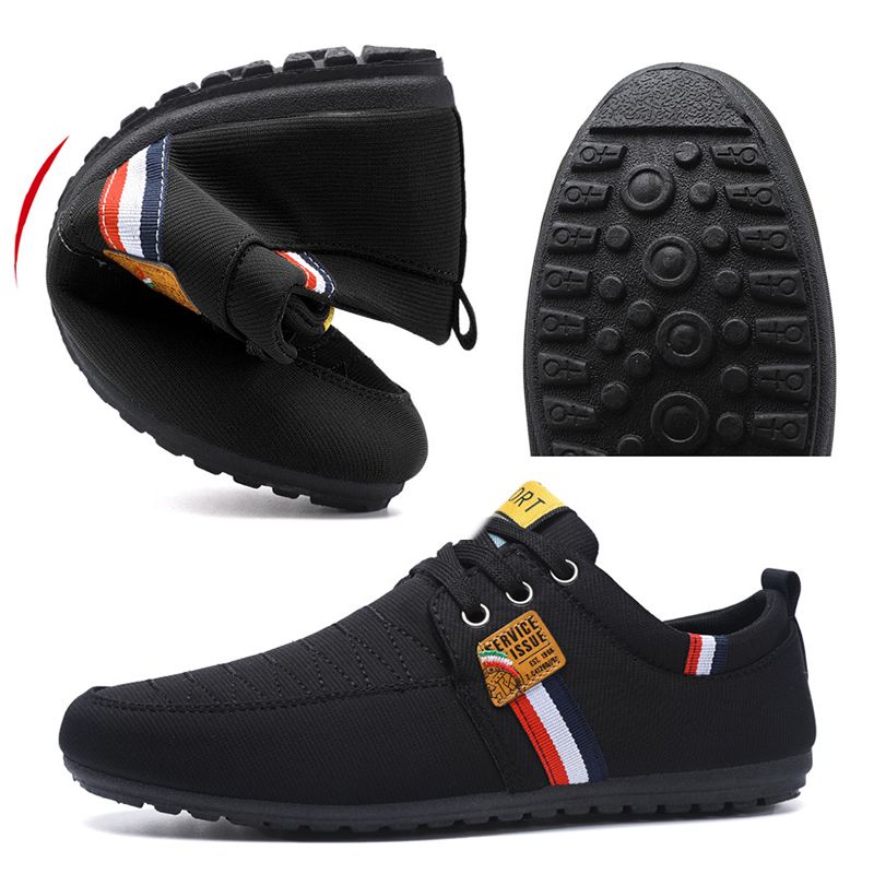 SHJO Men's Fashion Loafer Shoes – Black With Premium Faux Leather Upper, Lightweight Cushioned Insole, Non-Slip Outsole, Ideal For Office, Shopping & All-Day Comfort, All Sizes Available