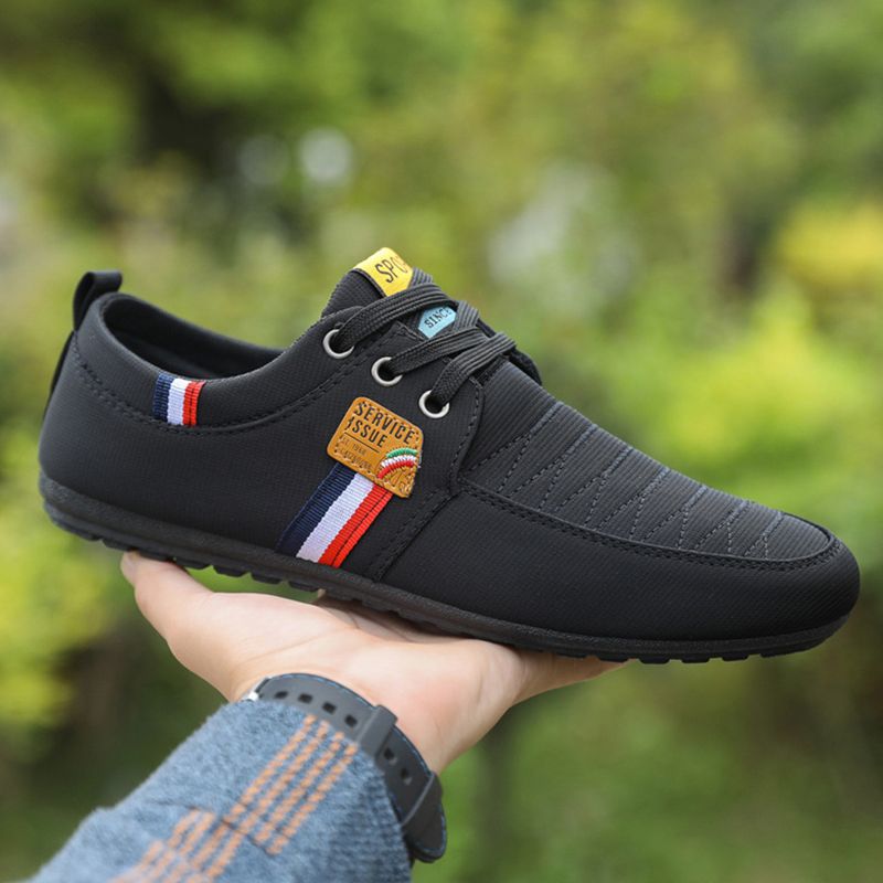 SHJO Men's Fashion Loafer Shoes – Black With Premium Faux Leather Upper, Lightweight Cushioned Insole, Non-Slip Outsole, Ideal For Office, Shopping & All-Day Comfort, All Sizes Available