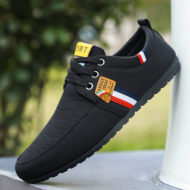 SHJO Men's Fashion Loafer Shoes – Black With Premium Faux Leather Upper, Lightweight Cushioned Insole, Non-Slip Outsole, Ideal For Office, Shopping & All-Day Comfort, All Sizes Available