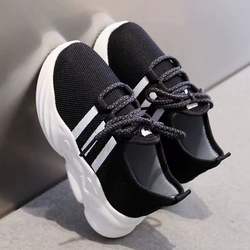 New Children's Sports Shoes Thickened Soft Sole Breathable Wear-Resistant Coconut Shoes Boys And Girls Mesh Shoes Big Kids Shoes