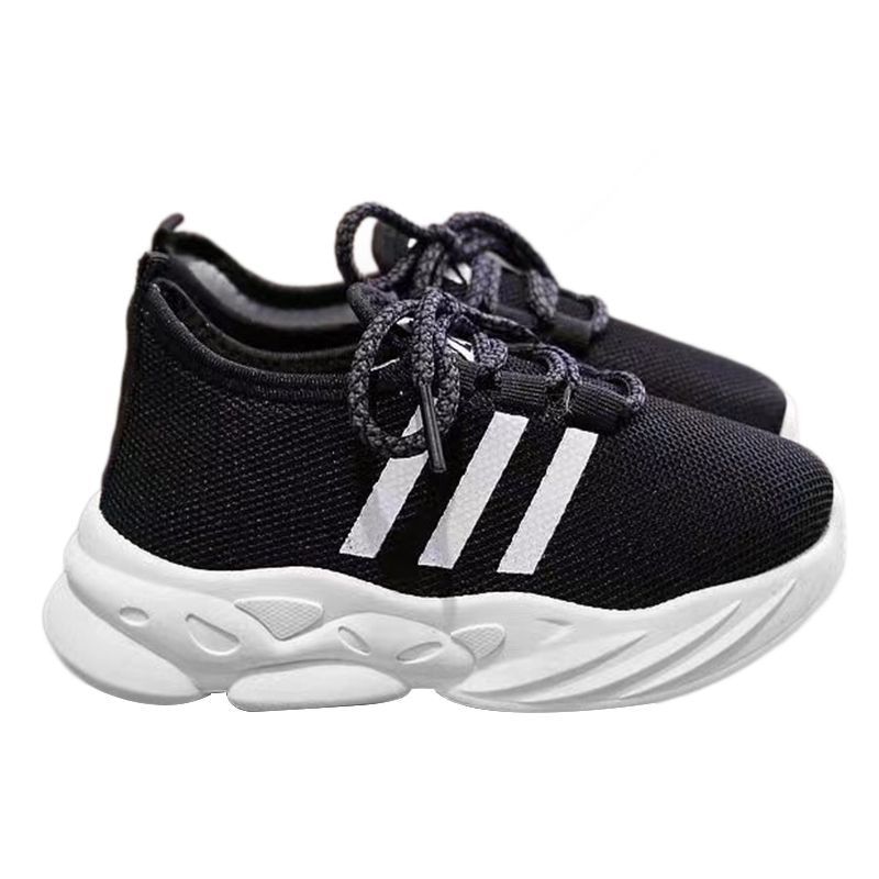New Children's Sports Shoes Thickened Soft Sole Breathable Wear-Resistant Coconut Shoes Boys And Girls Mesh Shoes Big Kids Shoes