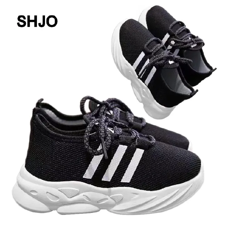 New Children's Sports Shoes Thickened Soft Sole Breathable Wear-Resistant Coconut Shoes Boys And Girls Mesh Shoes Big Kids Shoes