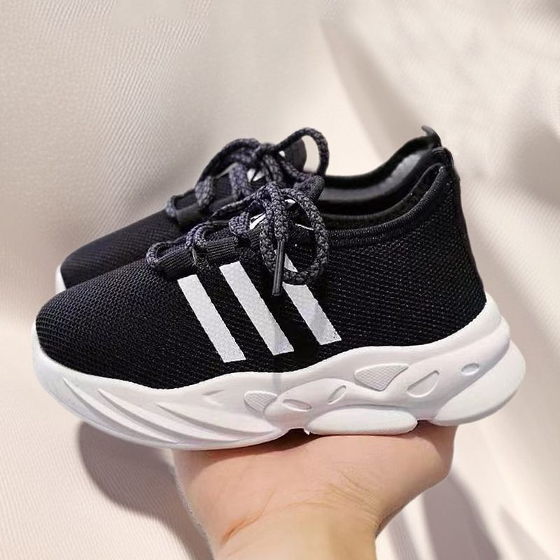 New Children's Sports Shoes Thickened Soft Sole Breathable Wear-Resistant Coconut Shoes Boys And Girls Mesh Shoes Big Kids Shoes