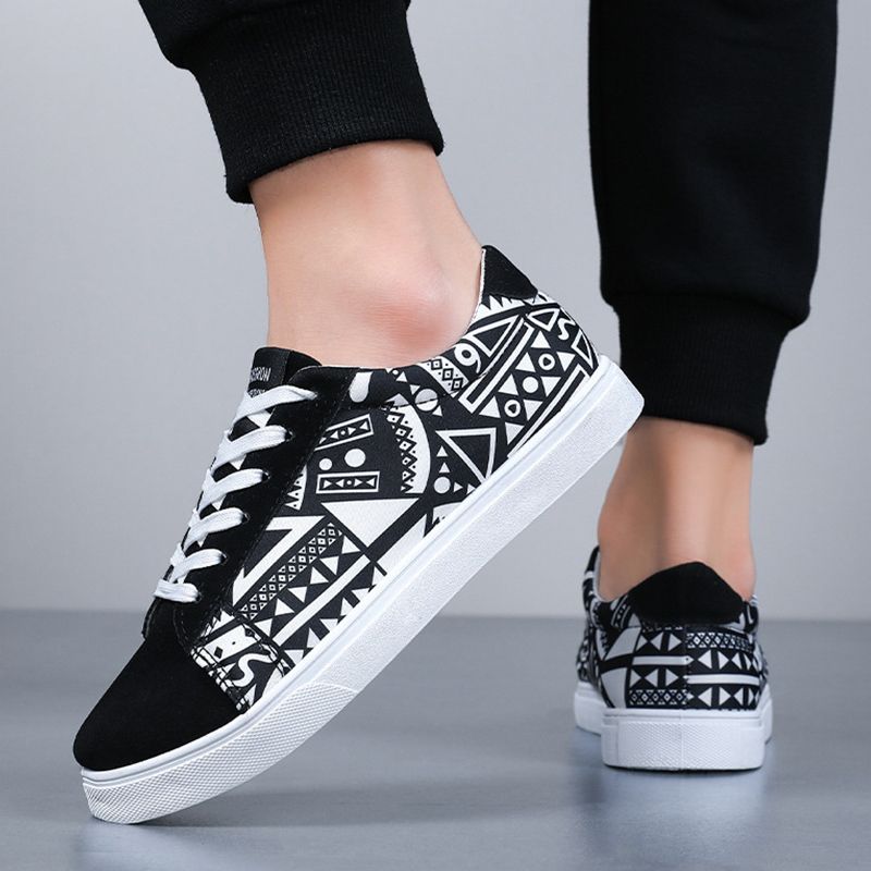 Men's New Style Trendy All-Match Casual Shoes Hip-Hop Style Ins Sneakers Low-Top Sports Shoes