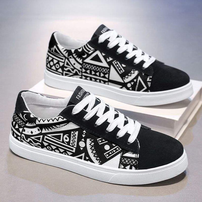 Men's New Style Trendy All-Match Casual Shoes Hip-Hop Style Ins Sneakers Low-Top Sports Shoes