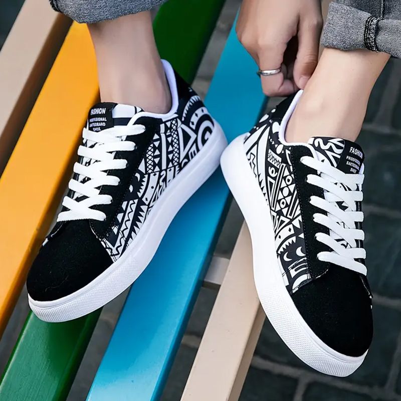 Men's New Style Trendy All-Match Casual Shoes Hip-Hop Style Ins Sneakers Low-Top Sports Shoes