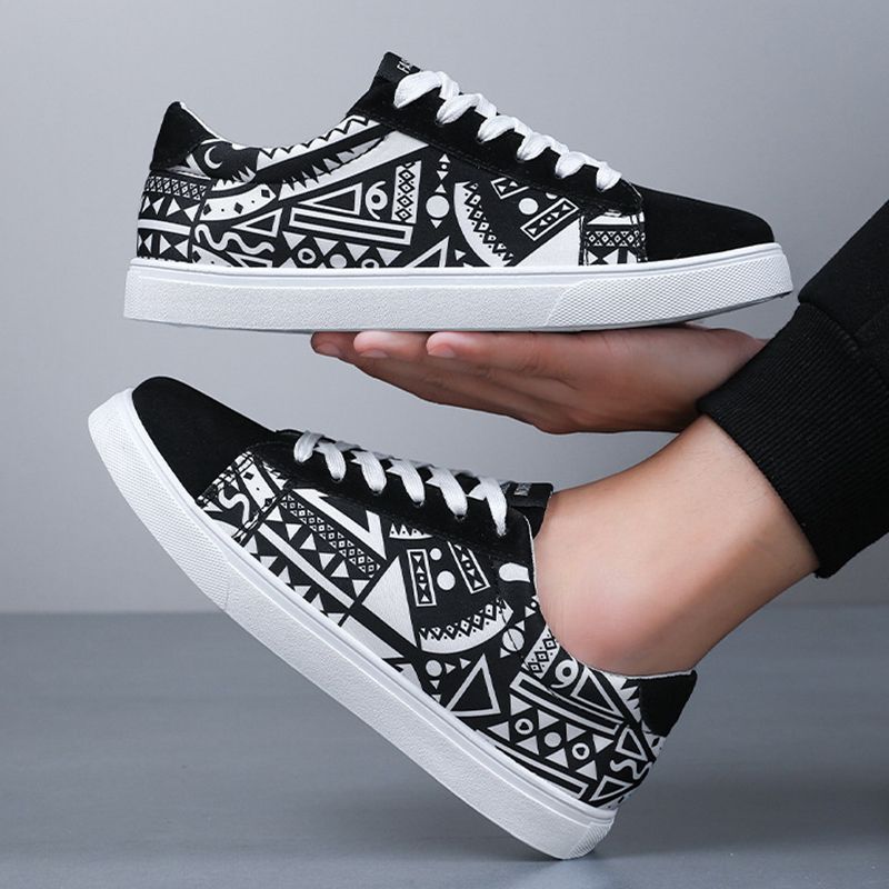 Men's New Style Trendy All-Match Casual Shoes Hip-Hop Style Ins Sneakers Low-Top Sports Shoes