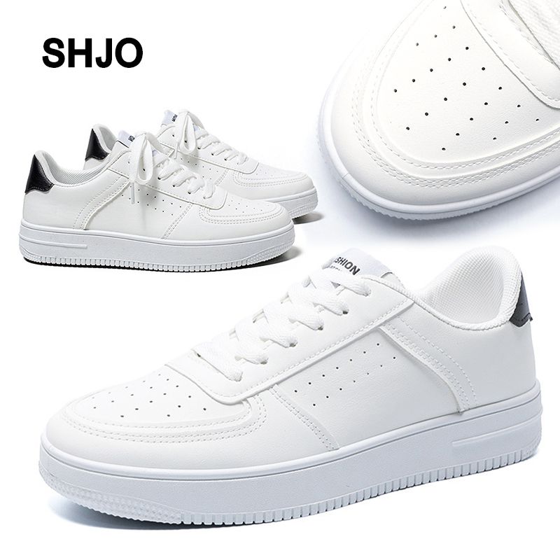 Women's Shoes New Breathable White Shoes Student Korean Style Trendy All-Match Thick-Soled Sports Shoes Casual Shoes